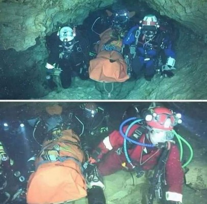 Así es el dramático rescate de los niños atrapados en una cueva de Tailandia