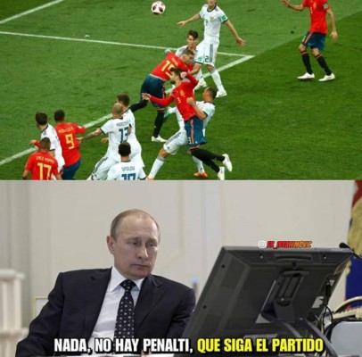 Los mejores memes de la eliminación de España