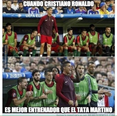 Los creativos memes de CR7 campeón vs Messi