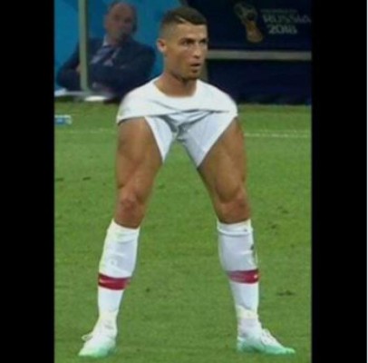 Los mejores memes de Cristiano Ronaldo y Portugal al caer ante Uruguay en Rusia 2018