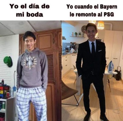 Los memes que dejó la clasificación del PSG ante el Bayern Múnich