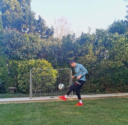 FOTOS: La vida de famosos futbolistas en cuarentena por Covid-19  