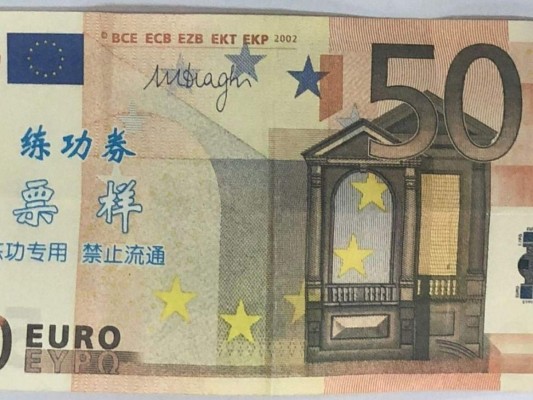El número de billetes de euro falsos sube un 9,7% y alcanza su máximo en  dos años