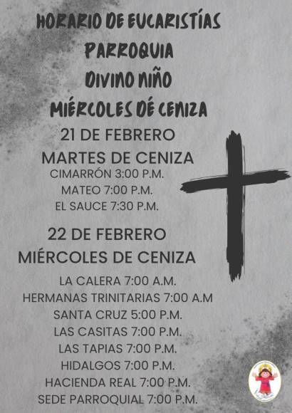 Con devoción y fe: Así se celebra el Miércoles de Ceniza en Honduras