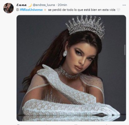 Resignación, enojo y memes: Las reacciones tras segundo lugar de Nadia Ferreira en Miss Universo