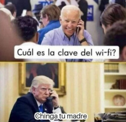 ¡Adiós Trump! Los divertidos memes por su caótico mandato en EEUU