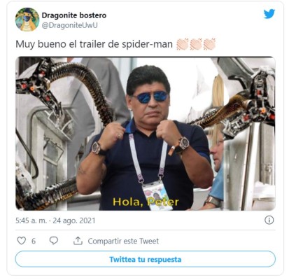 Los divertidos y explosivos memes que dejó el tráiler de Spider-Man: No way home