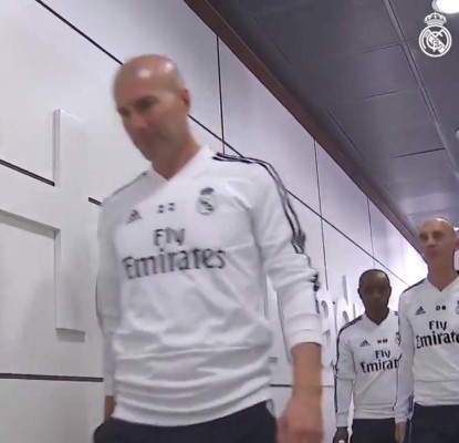 Así fue el primer entrenamiento de Zidane con Real Madrid