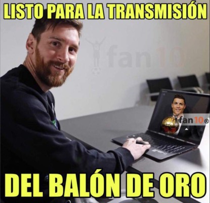 Los mejores memes que nos dejó el quinto Balón de Oro para Cristiano Ronaldo