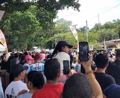 Así fue la emotiva llegada de Shin Fujiyama a Honduras