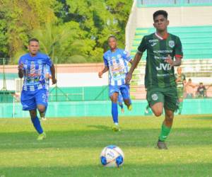 Odin Ramos, atacante del CD Marathón, fue enviado a las reservas especiales del equipo.