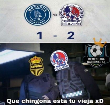 Con crueles memes hacen trizas a Motagua tras perder el clásico ante Olimpia