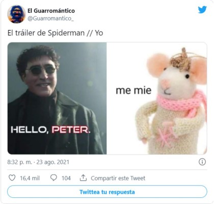 Los divertidos y explosivos memes que dejó el tráiler de Spider-Man: No way home