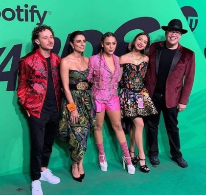 Los famosos que pasaron por la alfombra verde de los Spotify Awards 2020