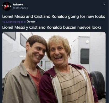 Nuevo look de Messi genera divertidos memes y Cristiano aparece en ellos