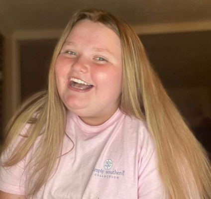 Así luce Alana Thompson, la pequeña Honey Boo Boo, a sus 16 años