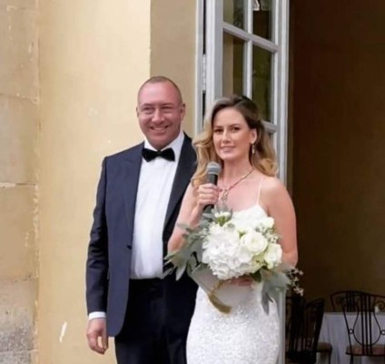 Sin toques mexicanos y en un lujoso castillo: Así fue la boda de Altair Jarabo y Frederic García