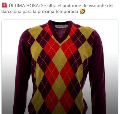 Con memes destruyen la nueva camiseta del Barcelona