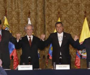 El anuncio surge luego del convenio celebrado en Ecuador la semana anterior.