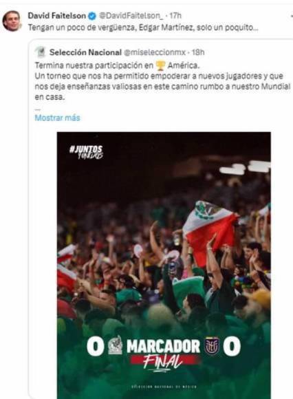 David Faitelson se pelea con compañera de TUDN por la Selección de México: “Son inútiles”