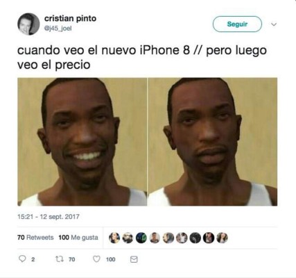 Tras la presentación del iPhone 8 y iPhone X de Apple, llegan los divertidos memes  