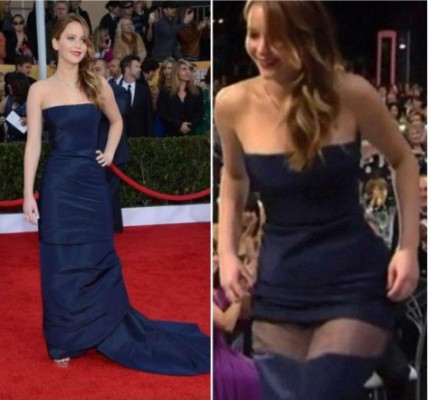 FOTOS: Famosas a las que se les ha roto su vestido en público y lo mostraron todo  