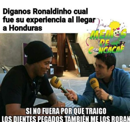 ¡Imperdibles! Redes sociales ríen con los memes sobre Ronaldinho en Honduras