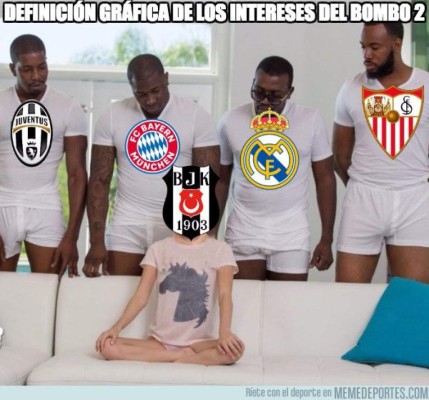 ¡MEMES! A reír con las ocurrentes imágenes que nos dejó el sorteo de Champions League