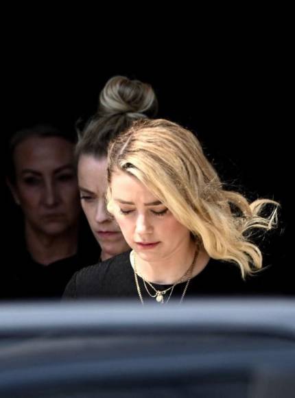 Revelan primeras fotos de Amber Heard tras conocer que Johnny Depp ganó el juicio