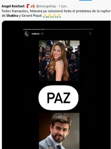 Los memes que provocó la ruptura amorosa de Shakira y Piqué