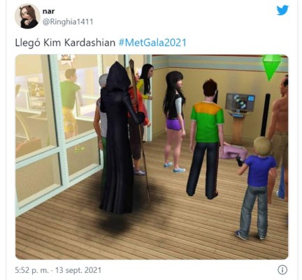 Kim Kardashian, la protagonista de los mejores memes que dejó la Met Gala 2021