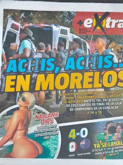 Desprecio a la H y arremetiendo contra el Tri: portadas en México