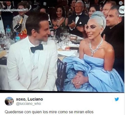 Los memes que generó Lady Gaga por su vestido en los Golden Globes 2019