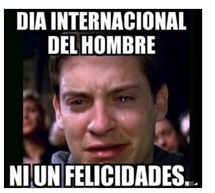 Con memes, redes sociales viralizan Día Internacional del Hombre