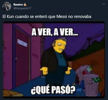 La salida de Messi del Barcelona provocó estos divertidos memes en las redes sociales