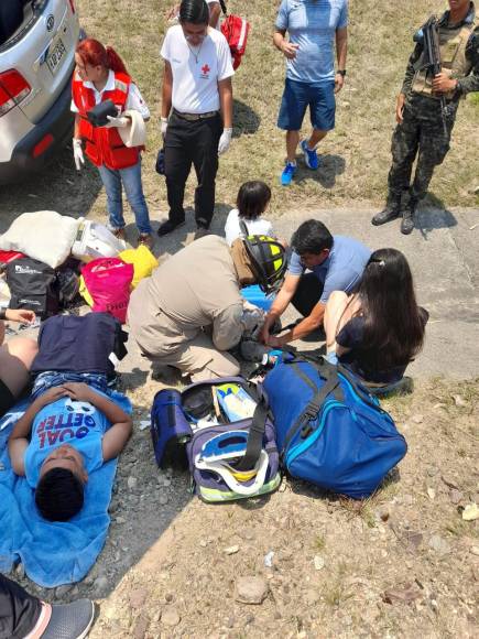 Accidentes, ahogados y rescates: emergencias durante Semana Santa 2023 en Honduras