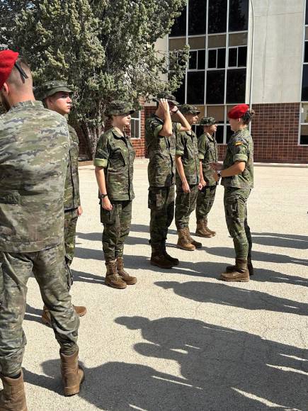 Así fue el ingreso de la princesa Leonor a la academia militar