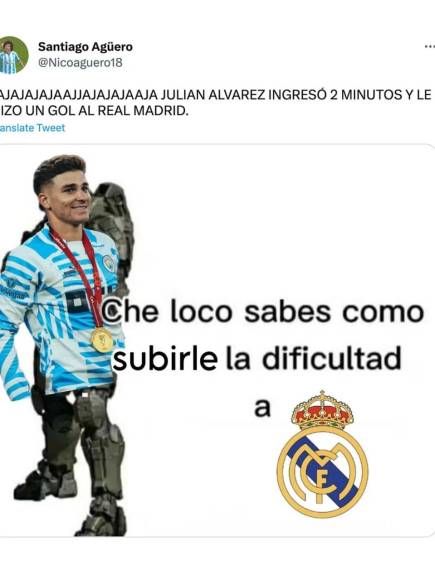 ¡No se olvidan del Barça! Divertidos memes destrozan al Madrid tras caer goleado ante el City