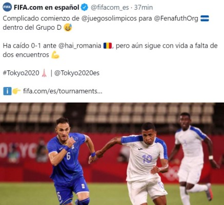 Prensa internacional cataloga de 'infortunada' la derrota de Honduras ante Rumania