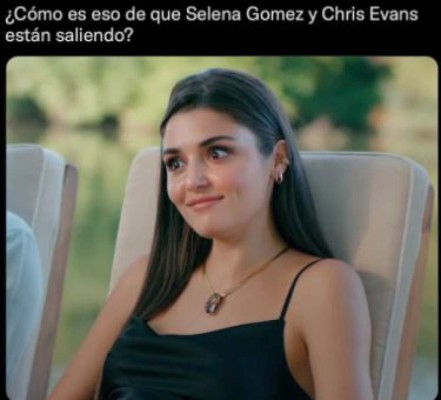 Supuesta relación entre Selena Gómez y Chris Evans desata ola de memes