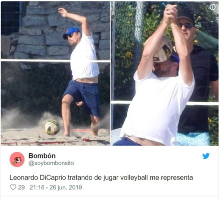 Leonardo DiCaprio, víctima de memes tras recibir un pelotazo en la cara