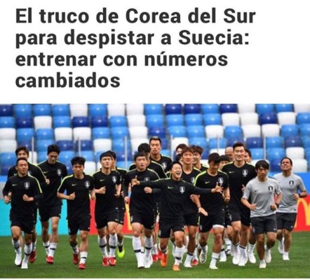 Los crueles memes contra Corea del Sur al perder ante Suecia