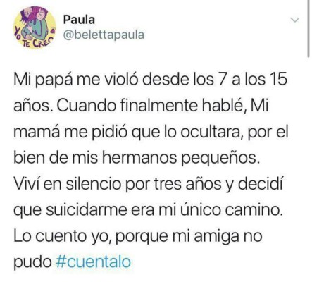 Caso 'La Manada': Se viraliza el hashtag #Cuéntalo en apoyo a víctimas de violación