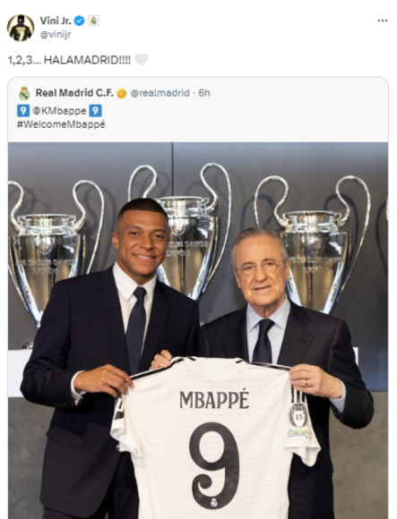 Mbappé y el encuentro con sus nuevos compañeros en el Real Madrid; La sorpresa que se llevó