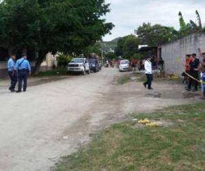 El cuerpo de los ahora occisos quedó en el interior de la barbería ubicada en Ciudad Nueva de San Pedro Sula, al norte de Honduras.