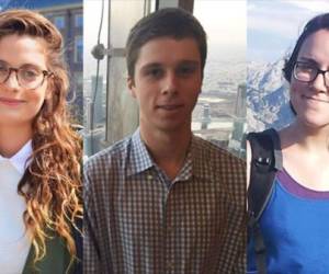 Hannah Remo, Hunter Newsome y Chelsea Workman se han trasladado a Europa para obtener su título universitario.