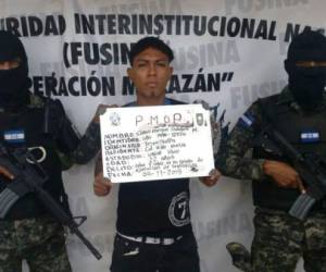 Carlos Enrique Ordóñez Martínez fue capturado cerca del Hospital Escuela Universitario.