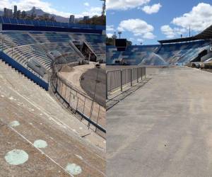 EL HERALDO realizó un recorrido por el histórico Estadio Nacional, en donde se pudo constatar el estado de la infraestructura del antiguo recinto deportivo y las mejoras que tienen previstas para el escenario de la capital de Honduras.