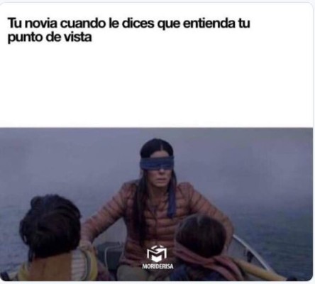 Destrozan a Sandra Bullock con divertidos memes de la película Bird Box: A ciegas