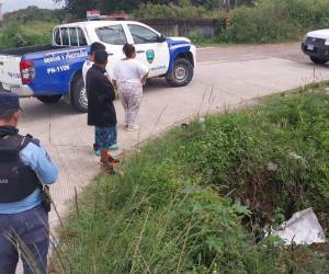 El cuerpo del hombre fue encontrado en una cuneta casi oculto a la vista pública.